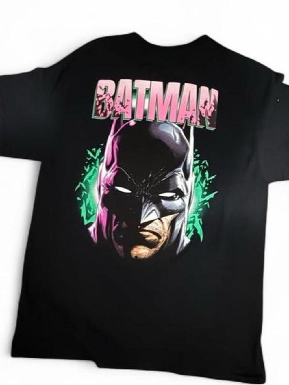 Batman Joker Graphic T-Shirt Black Size Large
